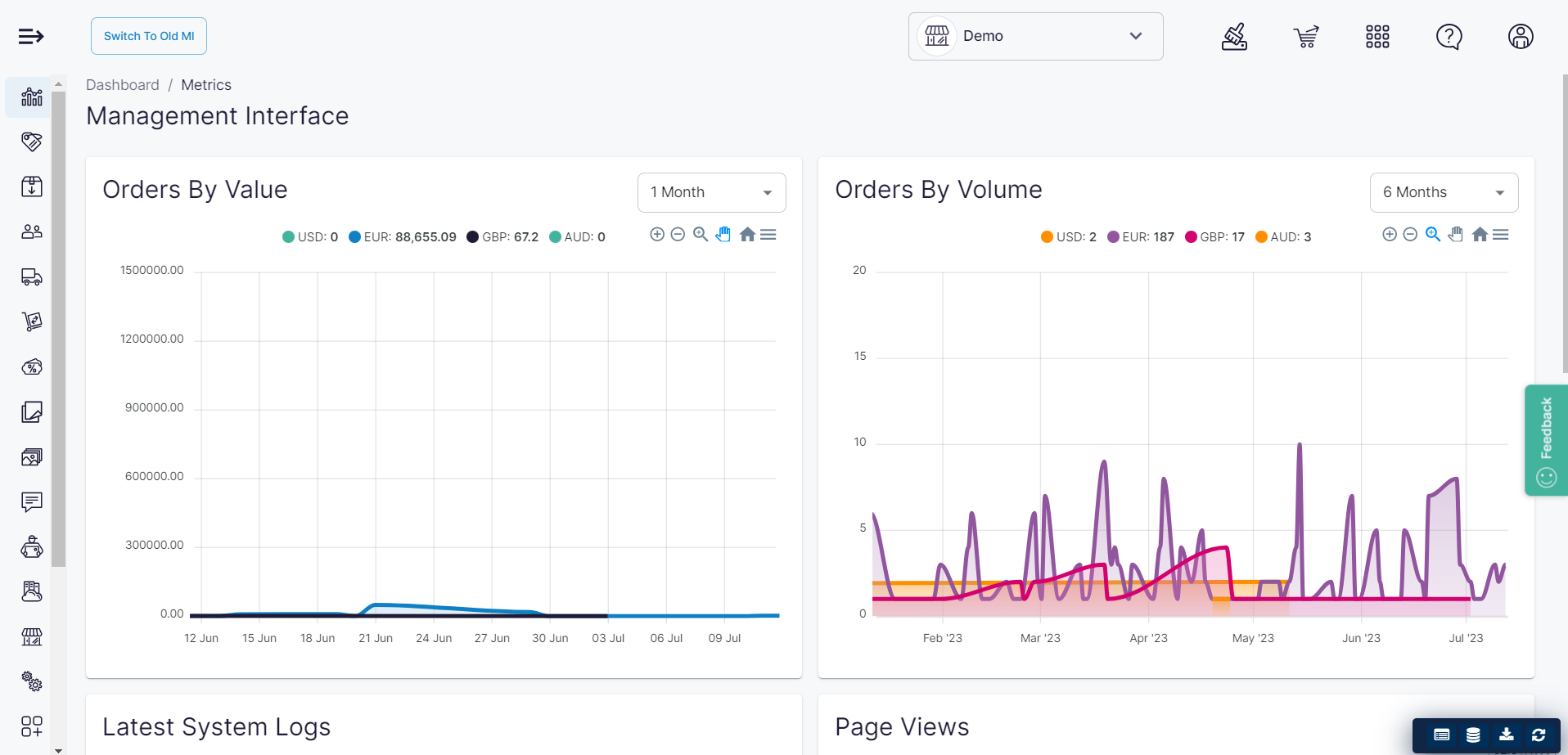 screenshot of Experlogix Digital Commerce